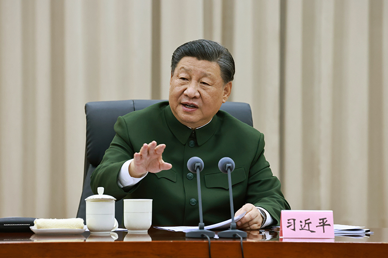 11月29日，中共中央总书记、国度主席、中央军委主席习近平到武警海警总队东海海区指挥部视察。这是习近平颁发沉要讲话。